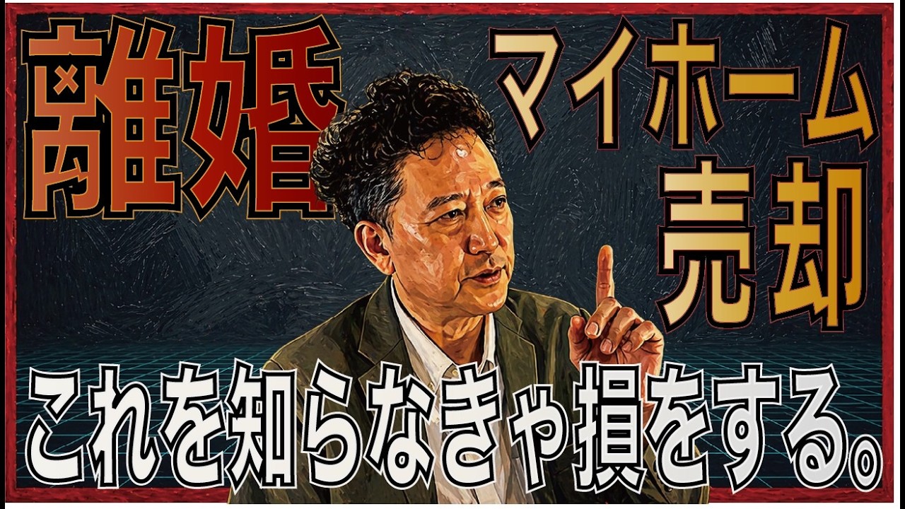 離婚・マイホーム売却「これを知らなきゃ損をする。」